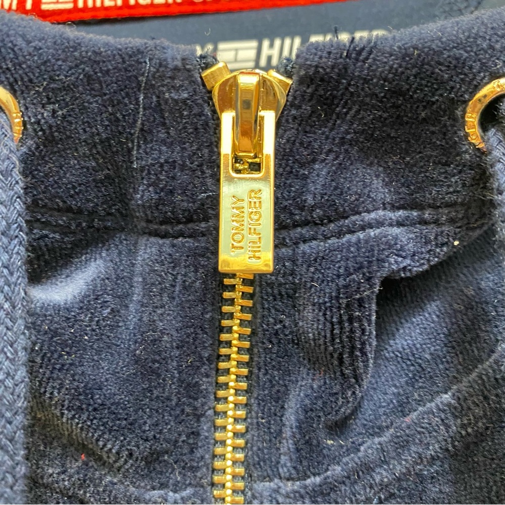 Tommy Hilfiger Sport Sweatshirt Hooded Zip Up Women’s Size Medium - Picture 7 of 11